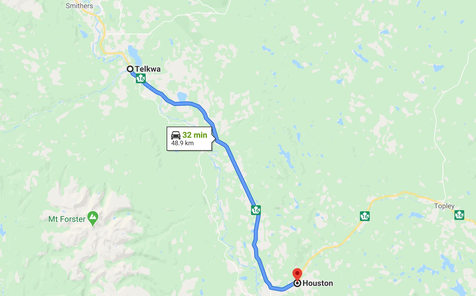 Hiking Map