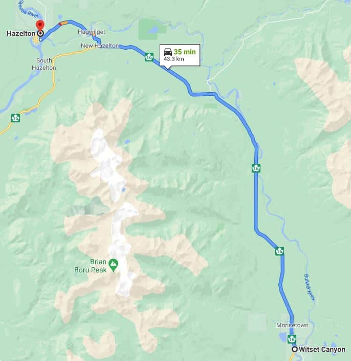 Hiking Map