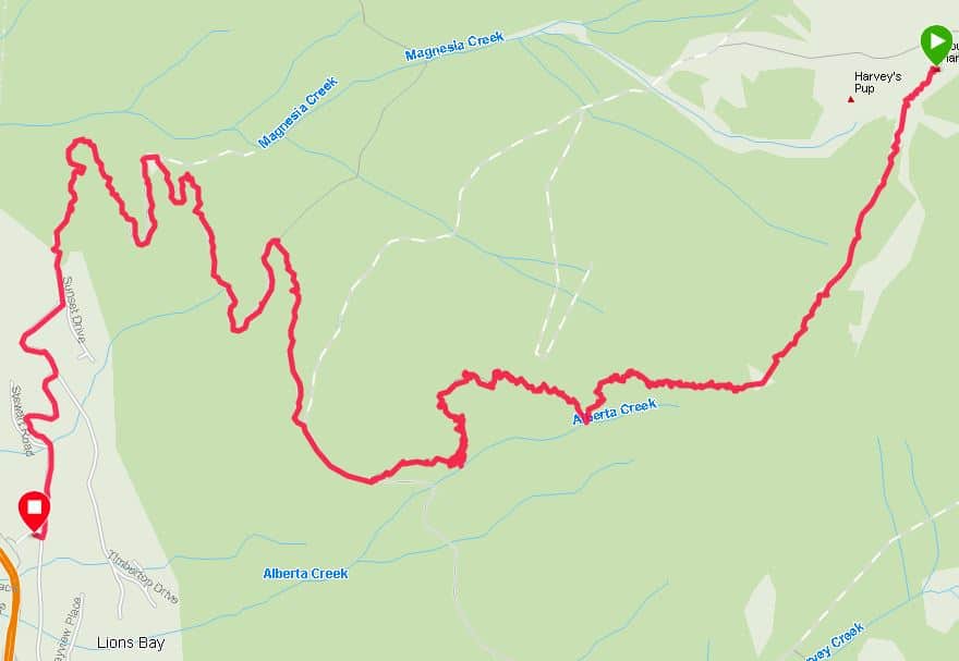 Hiking Map
