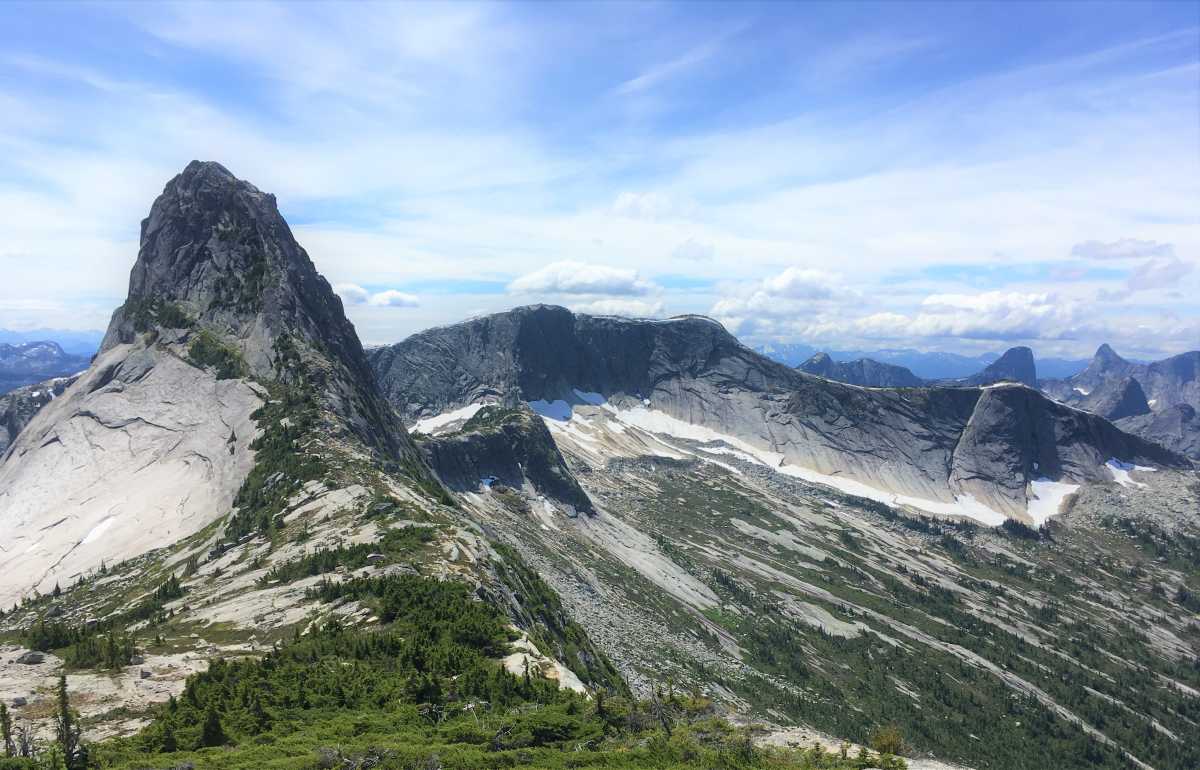 Alpaca and Llama Peaks, far right