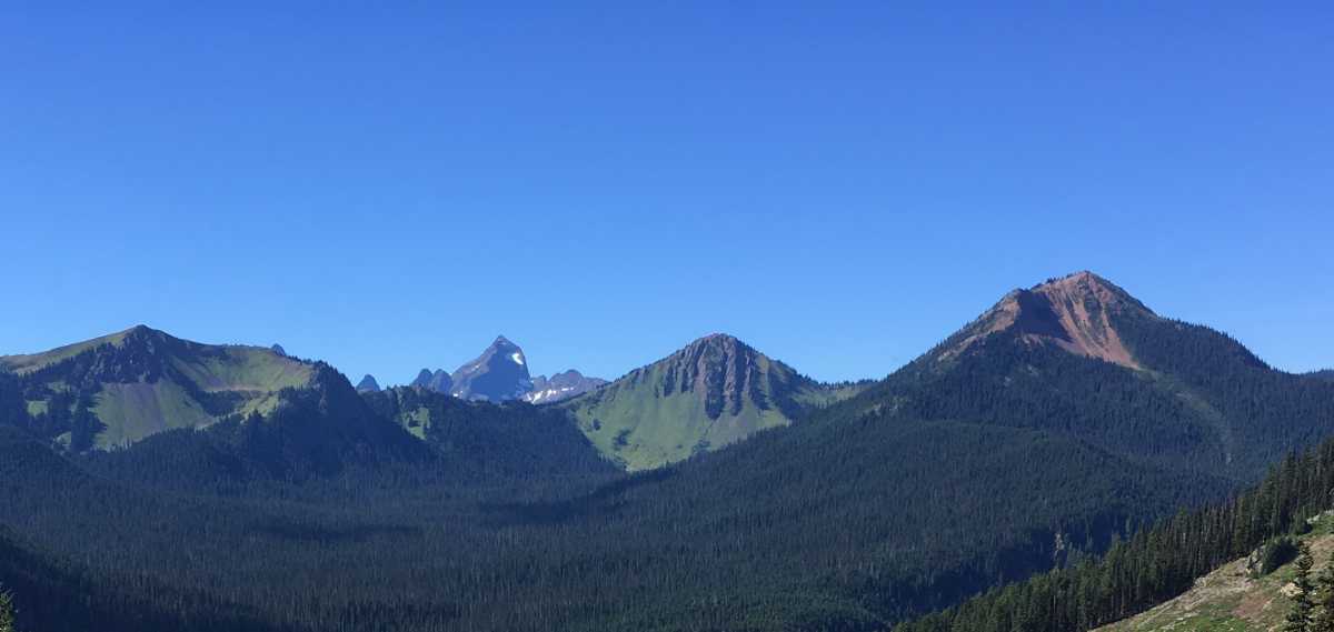 Snow Camp, Hozomeen, Lone Goat, and Red Mountains